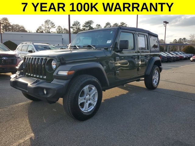 Certified 2022 Jeep Wrangler Unlimited Sport image 4