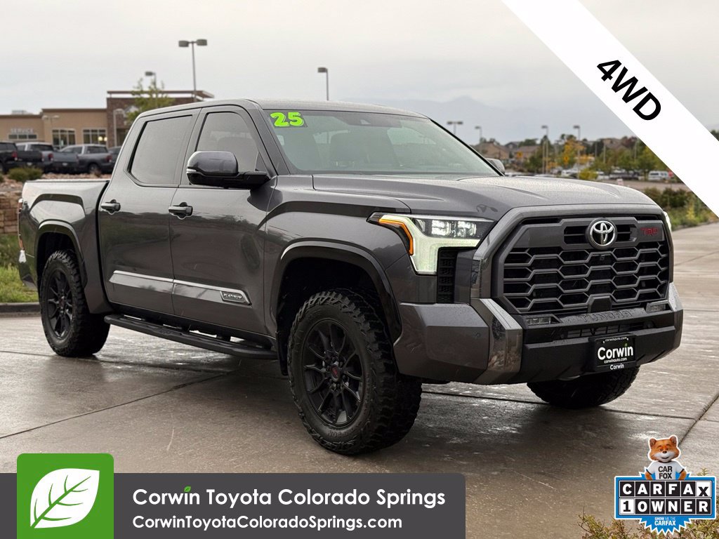 Used 2025 Toyota Tundra Platinum w/ TRD Off-Road Package AWD/4WD 360° Tour