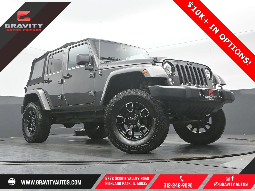 Used 2018 Jeep Wrangler Unlimited Sahara image 1
