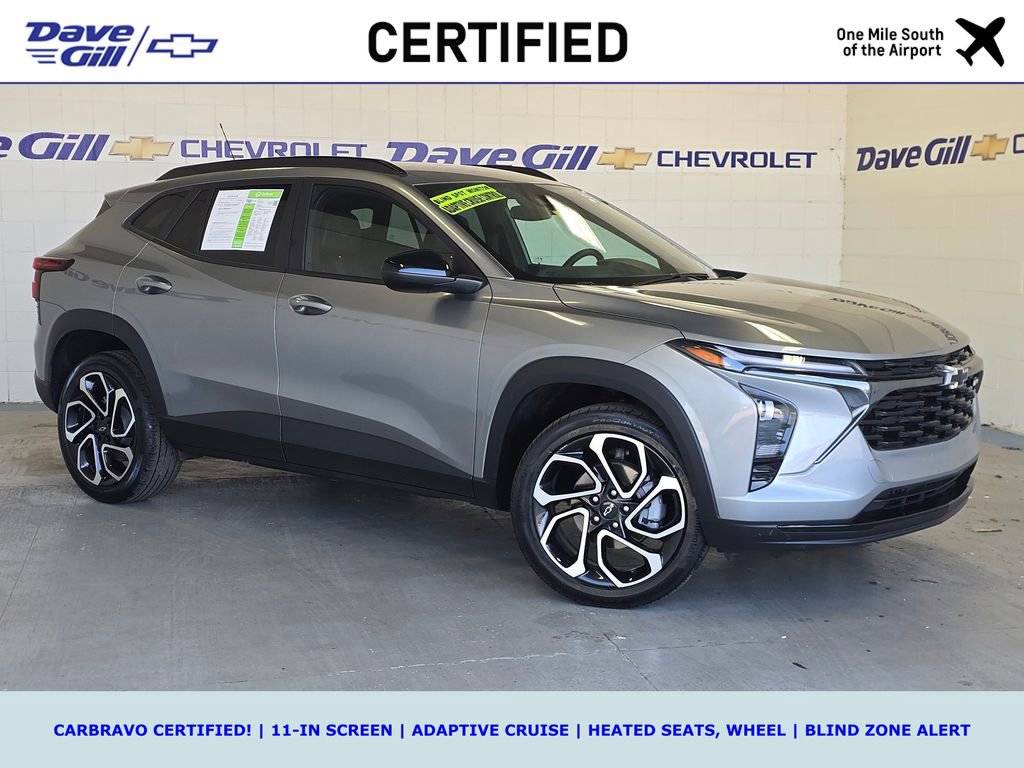 Certified 2024 Chevrolet Trax RS w/ Driver Confidence Package