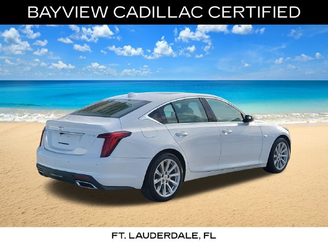 Certified 2023 Cadillac CT5 Luxury w/ Sun And Sound Package RWD image 7