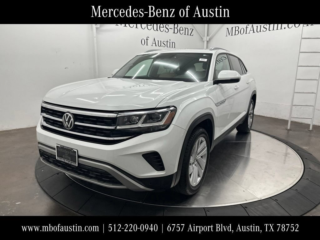 Used 2021 Volkswagen Atlas Cross Sport SE w/ Panoramic Sunroof Package