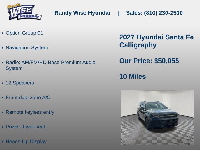 New 2027 Hyundai Santa Fe Calligraphy AWD/4WD image 5