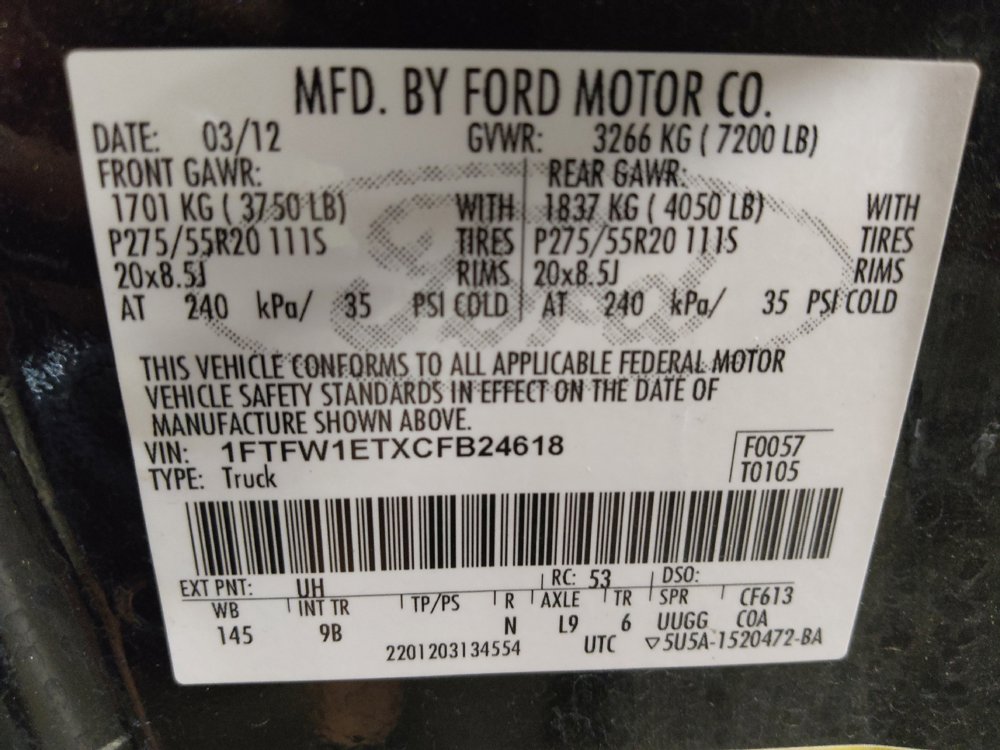 Used 2012 Ford F150 Platinum AWD/4WD image 33