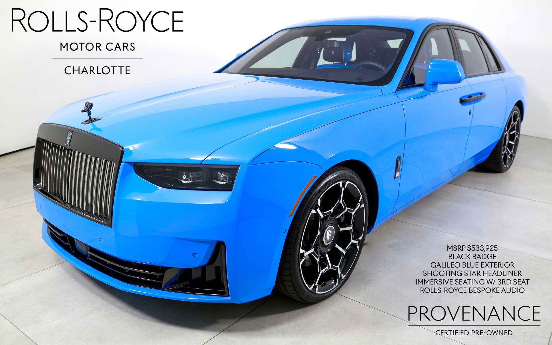 Certified 2025 Rolls-Royce Ghost Black Badge