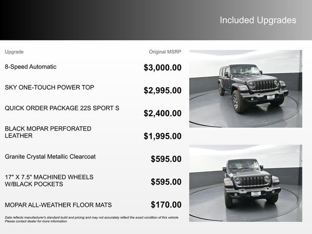 New 2026 Jeep Wrangler Sport S AWD/4WD image 4