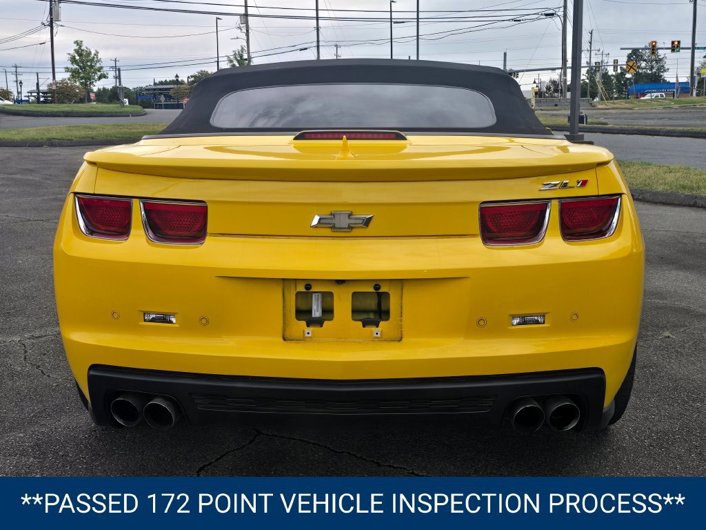 Certified 2013 Chevrolet Camaro ZL1 RWD image 3