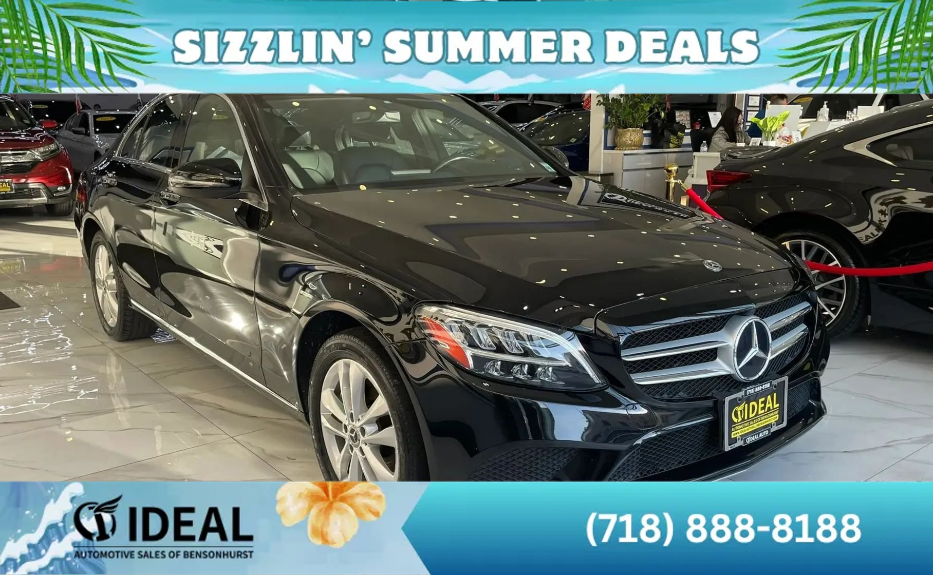 Used 2019 Mercedes-Benz C 300 4MATIC Sedan image 1