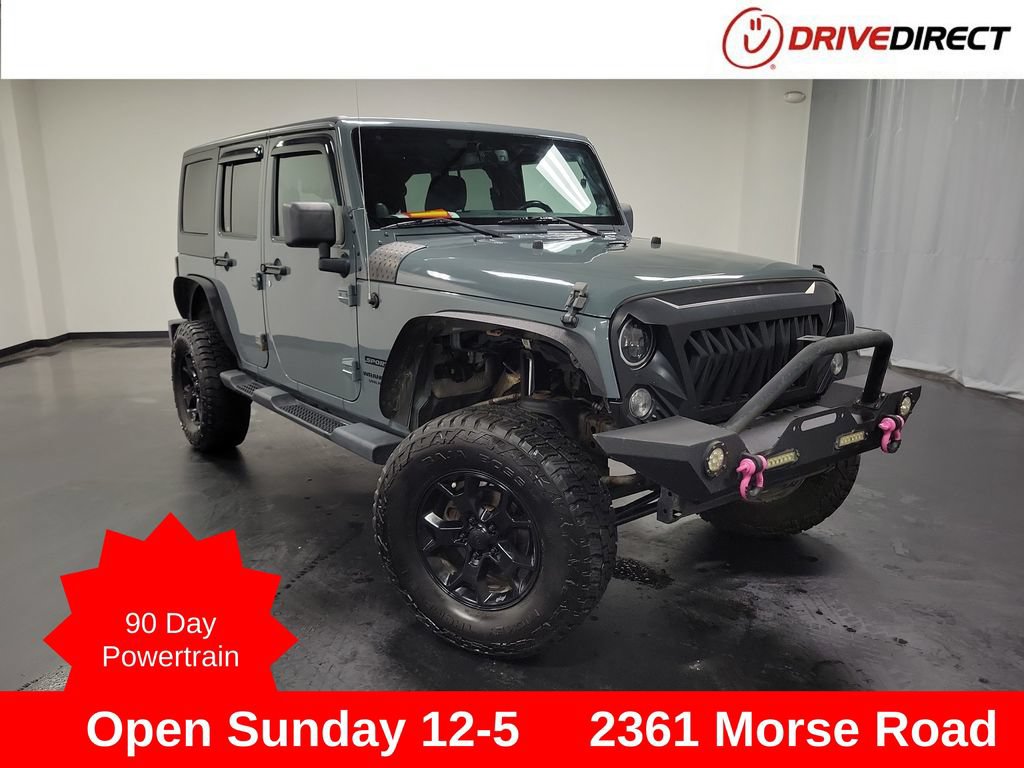 Used 2014 Jeep Wrangler Unlimited Sport w/ Quick Order Package 23S AWD/4WD image 1