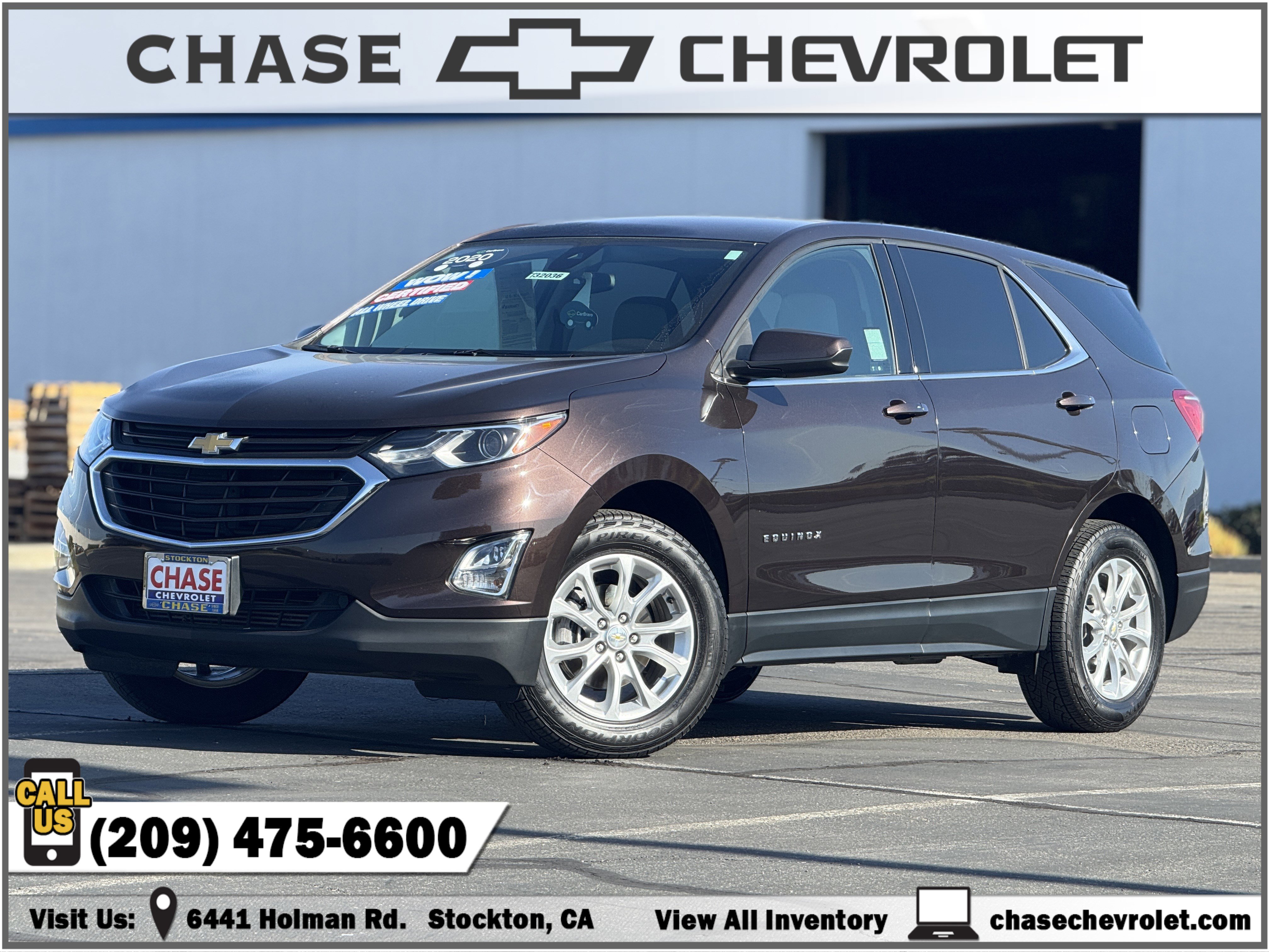 Certified 2020 Chevrolet Equinox LT