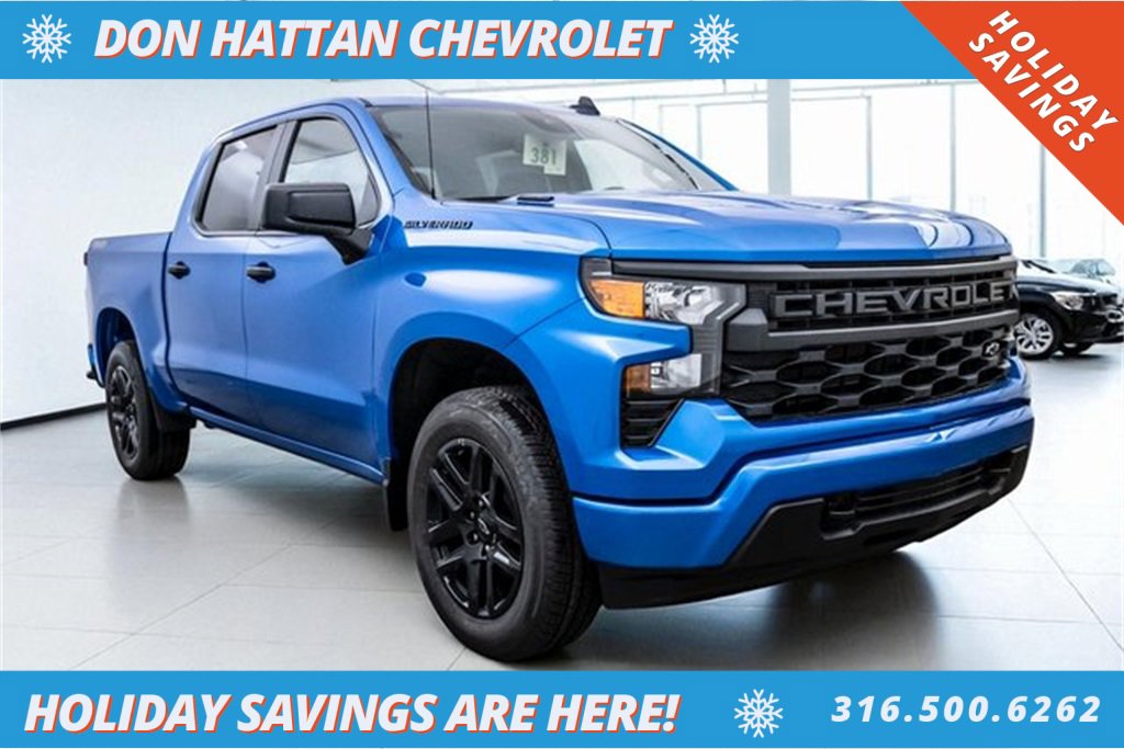 New 2025 Chevrolet Silverado 1500 Custom w/ LPO, Dark Essentials Package image 39