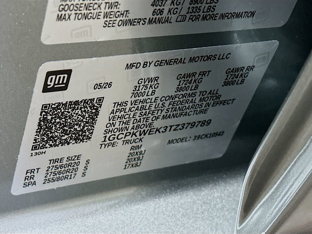 New 2026 Chevrolet Silverado 1500 RST AWD/4WD image 35