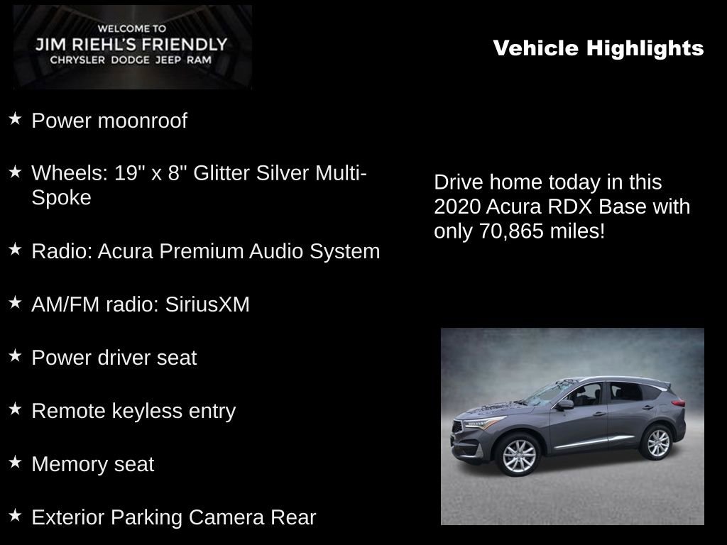 Used 2020 Acura RDX AWD image 5