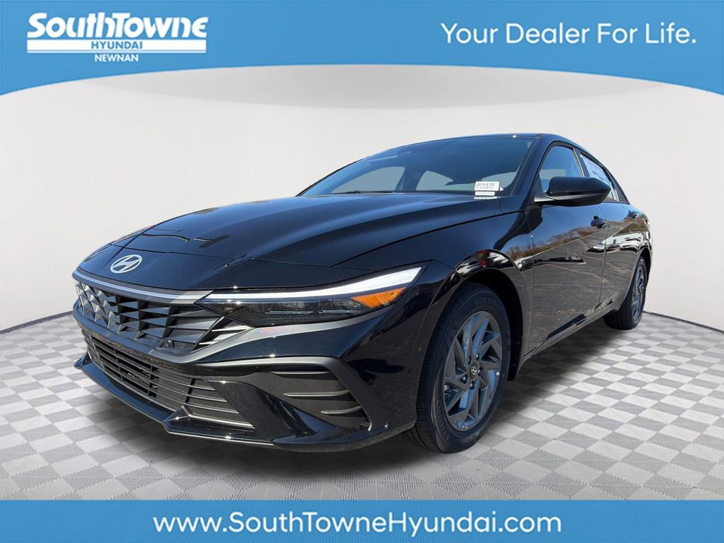 New 2026 Hyundai Elantra Blue