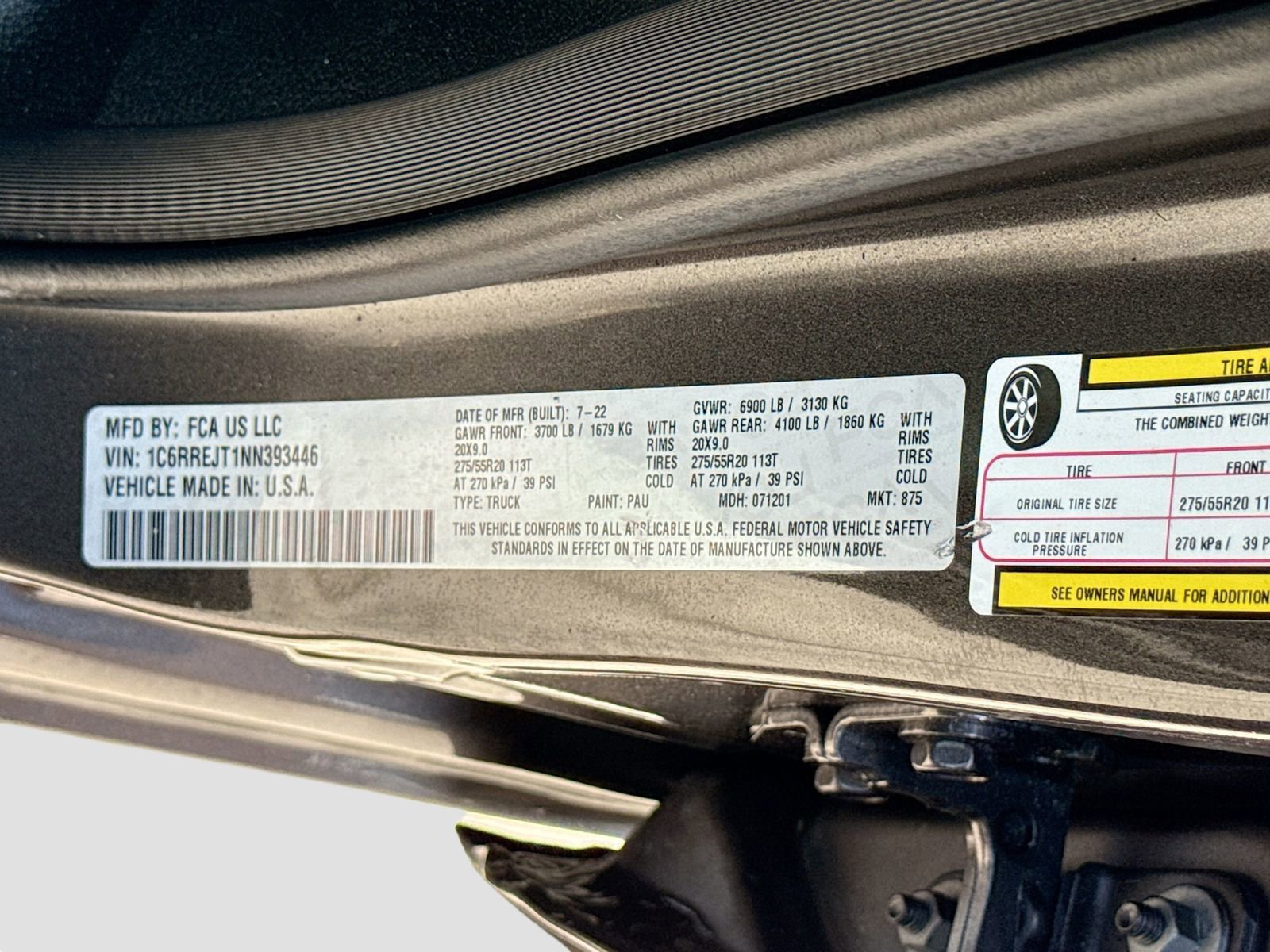 Used 2022 RAM 1500 Laramie RWD image 30