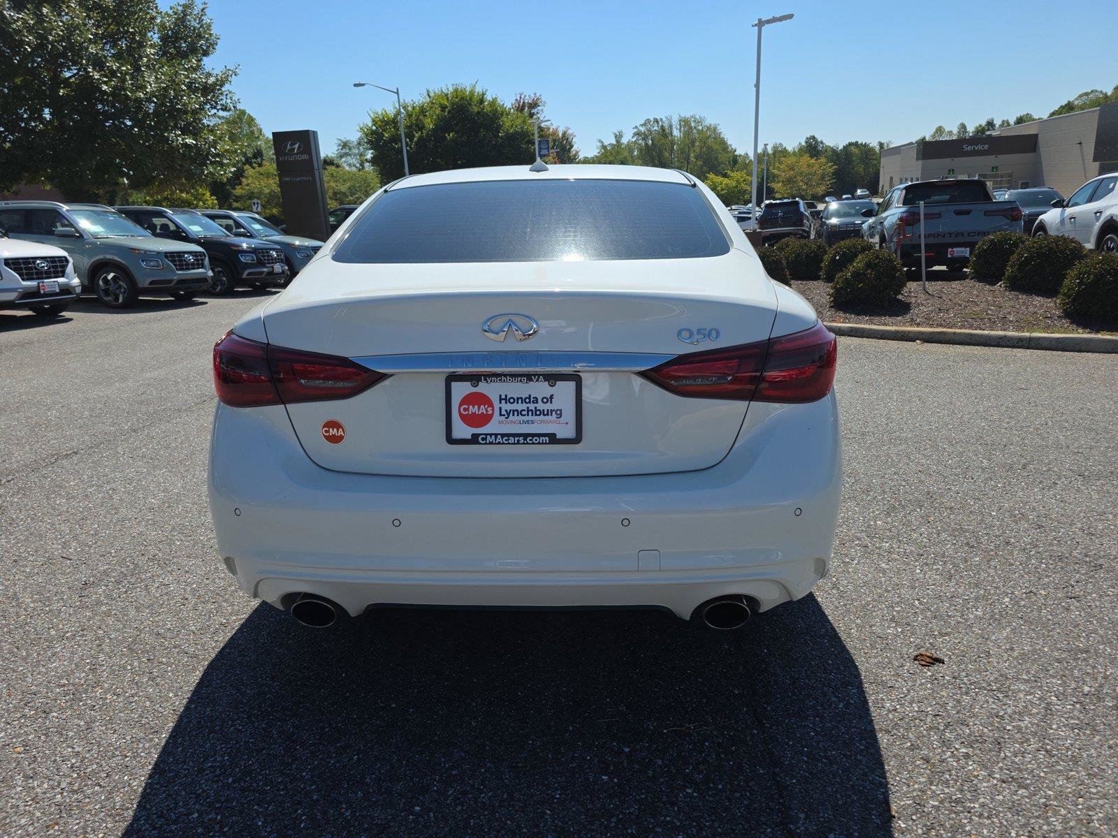 Used 2023 INFINITI Q50 Luxe w/ Cargo Package RWD image 6