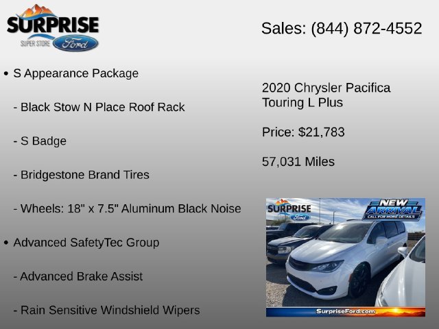 Used 2020 Chrysler Pacifica Touring-L Plus FWD image 15