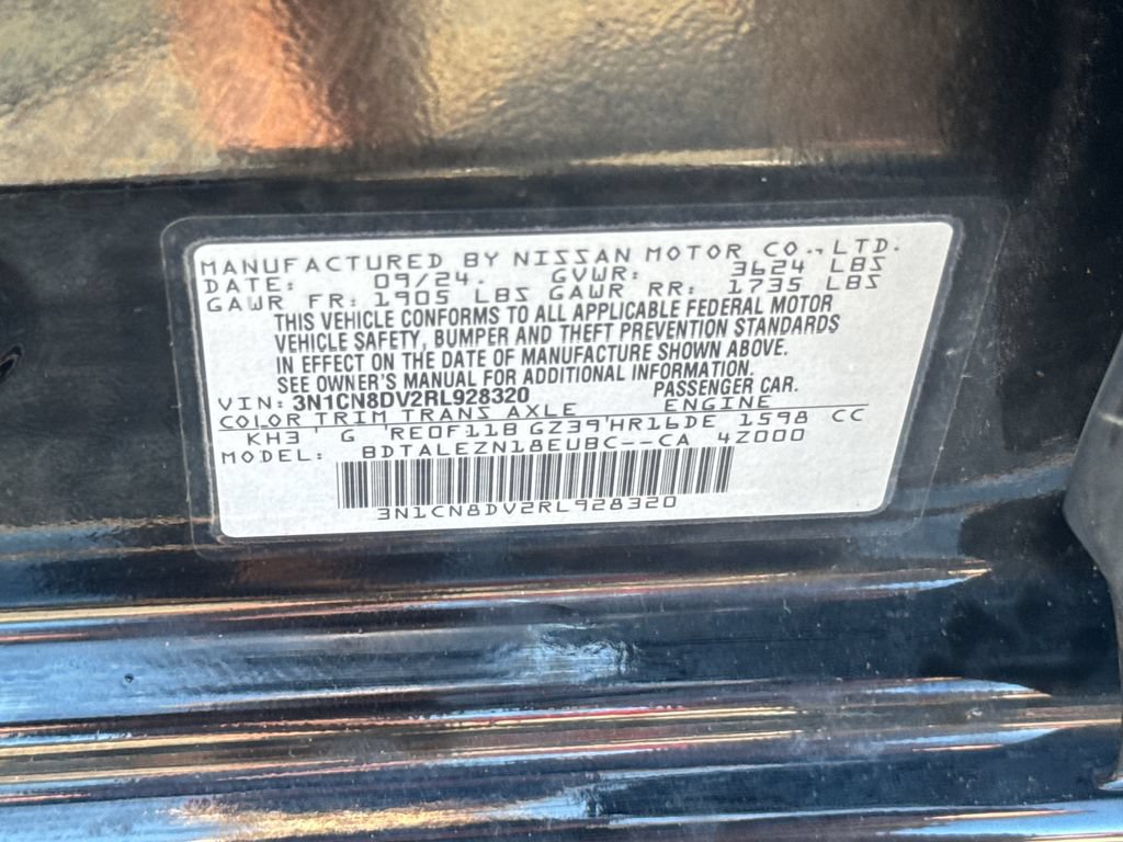 Used 2024 Nissan Versa S w/ S Plus Package FWD image 44