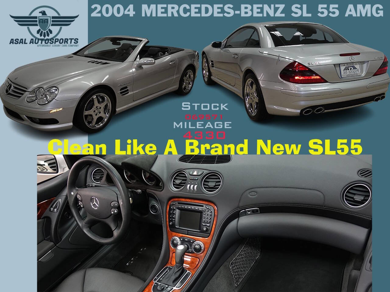 Used 2004 Mercedes-Benz SL 55 AMG