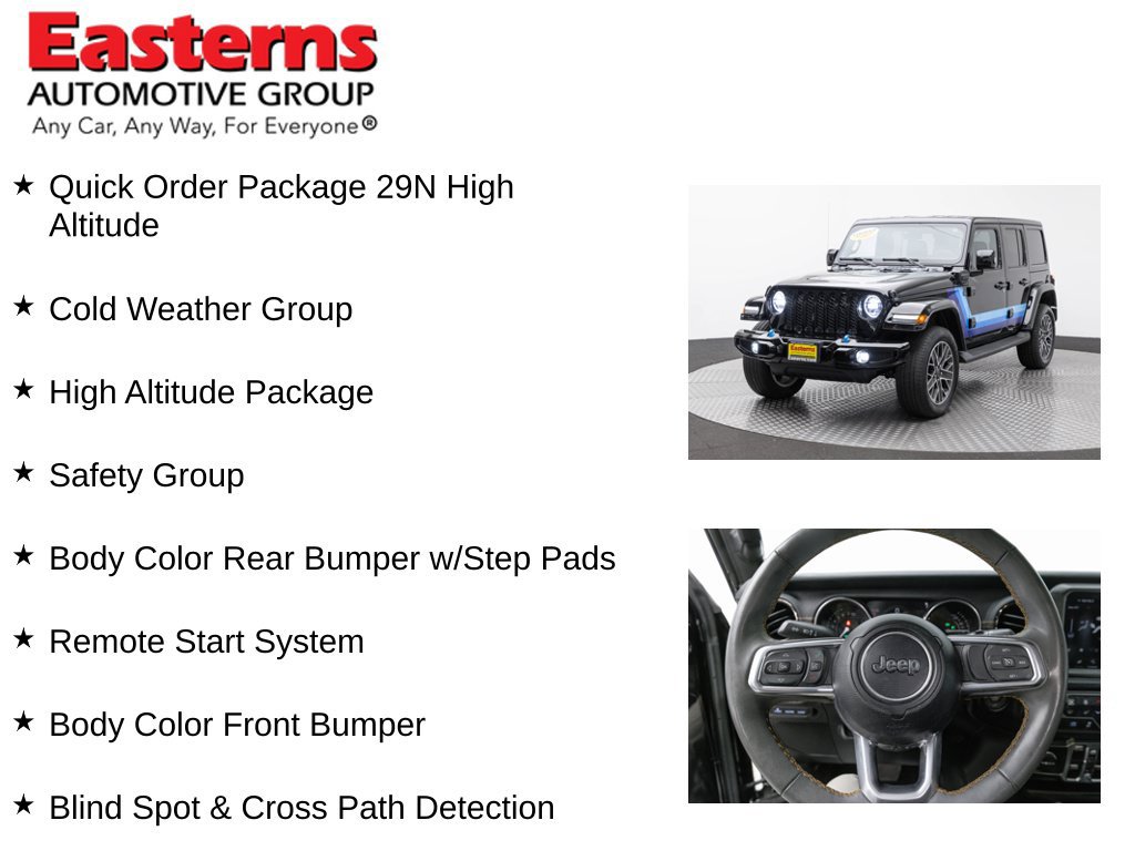Used 2023 Jeep Wrangler Unlimited Sahara AWD/4WD image 13