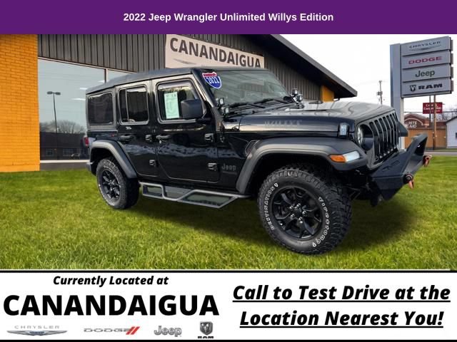 Used 2022 Jeep Wrangler Unlimited Sport AWD/4WD image 1