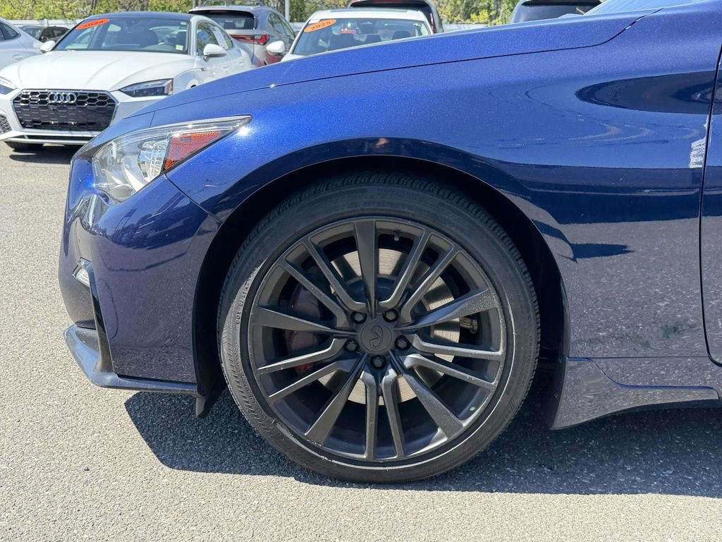Used 2021 INFINITI Q50 Red Sport 400 w/ Cargo Package AWD/4WD image 35