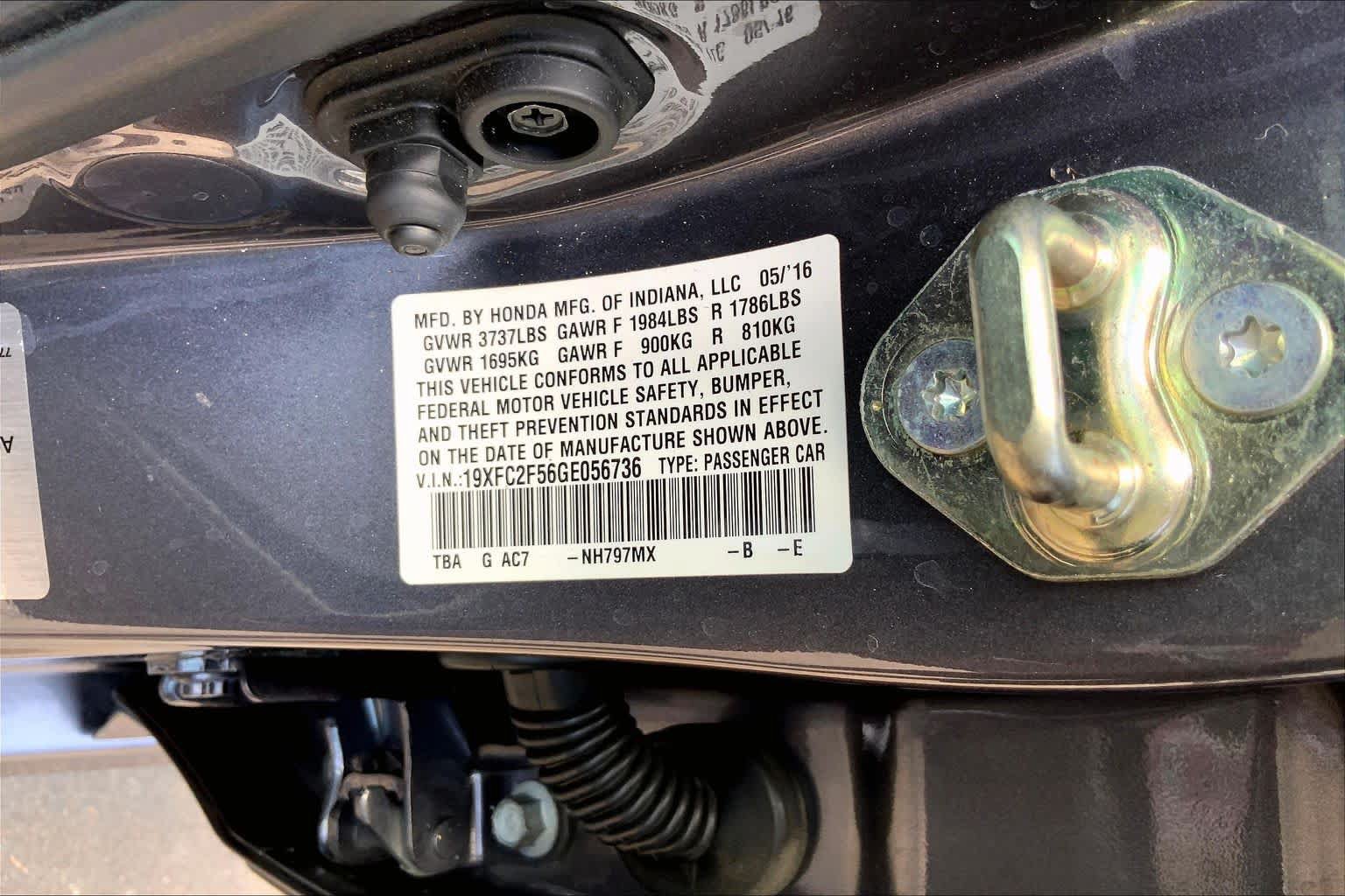 Used 2016 Honda Civic LX image 31
