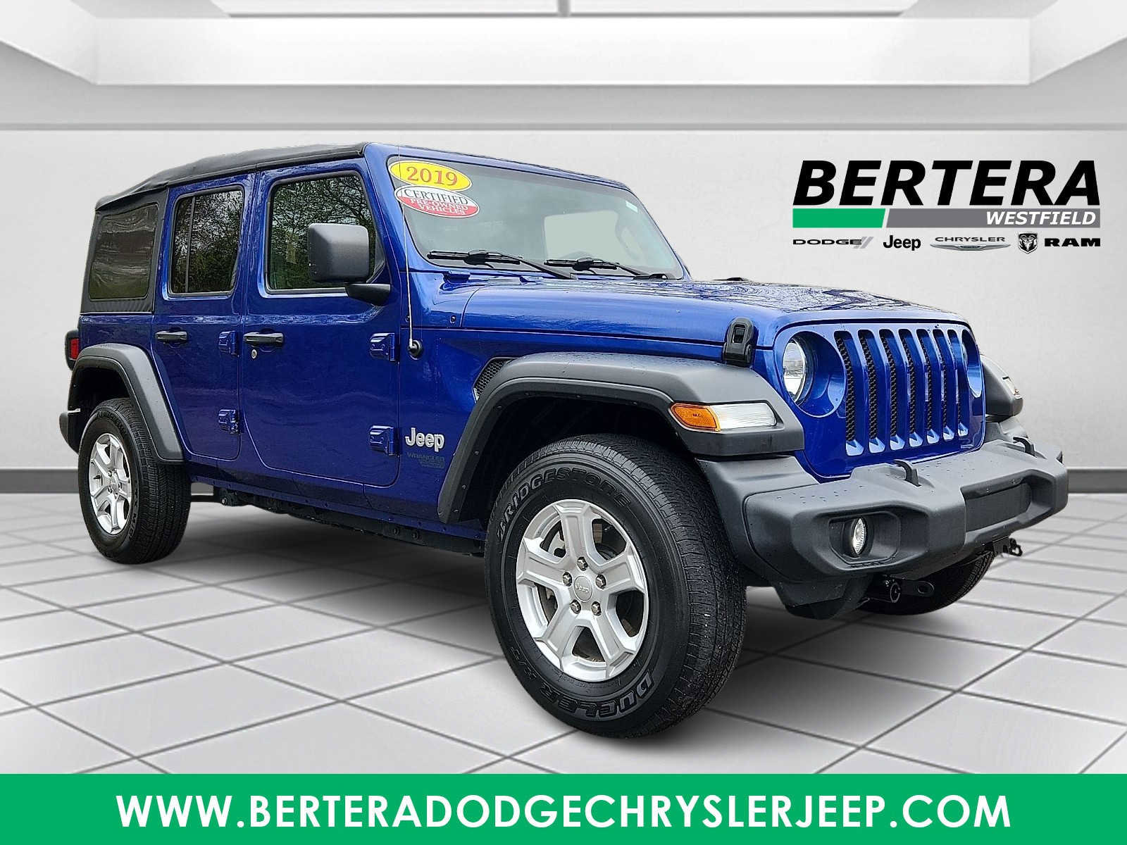 Used 2019 Jeep Wrangler Unlimited Sport S AWD/4WD image 1