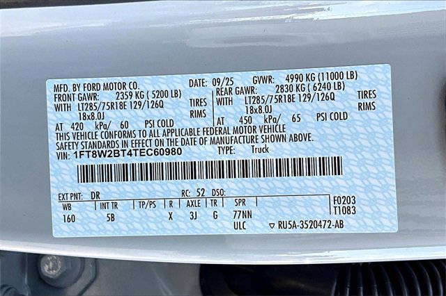 New 2026 Ford F250 Lariat image 13