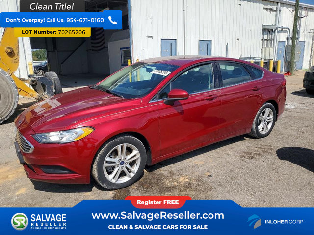 Used 2018 Ford Fusion SE w/ Fusion SE Technology Package FWD image 1