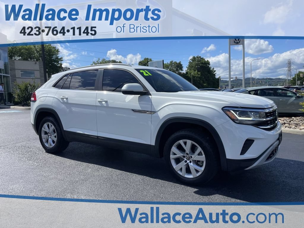 Certified 2021 Volkswagen Atlas Cross Sport S AWD/4WD image 1