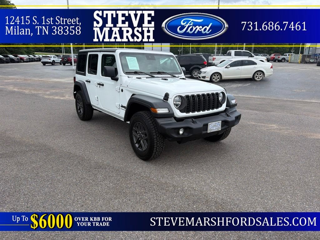 Used 2024 Jeep Wrangler Unlimited Sport AWD/4WD image 1