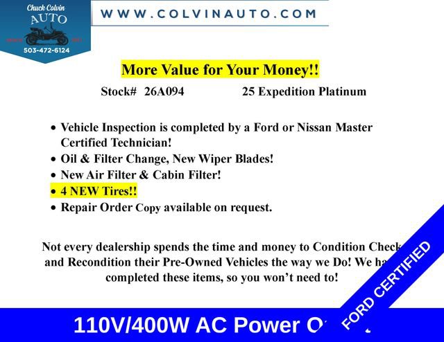 Used 2025 Ford Expedition Max Active AWD/4WD image 2