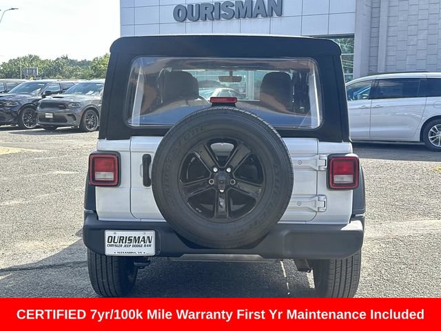 Certified 2021 Jeep Wrangler Unlimited Sport AWD/4WD image 4