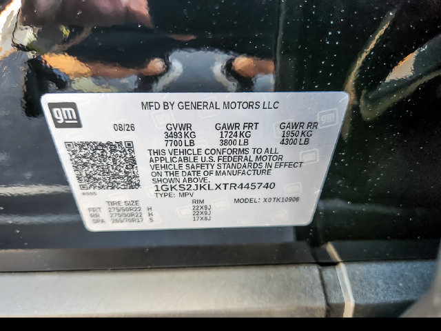 New 2026 GMC Yukon XL Denali w/ Sun & Power Step Package AWD/4WD image 26