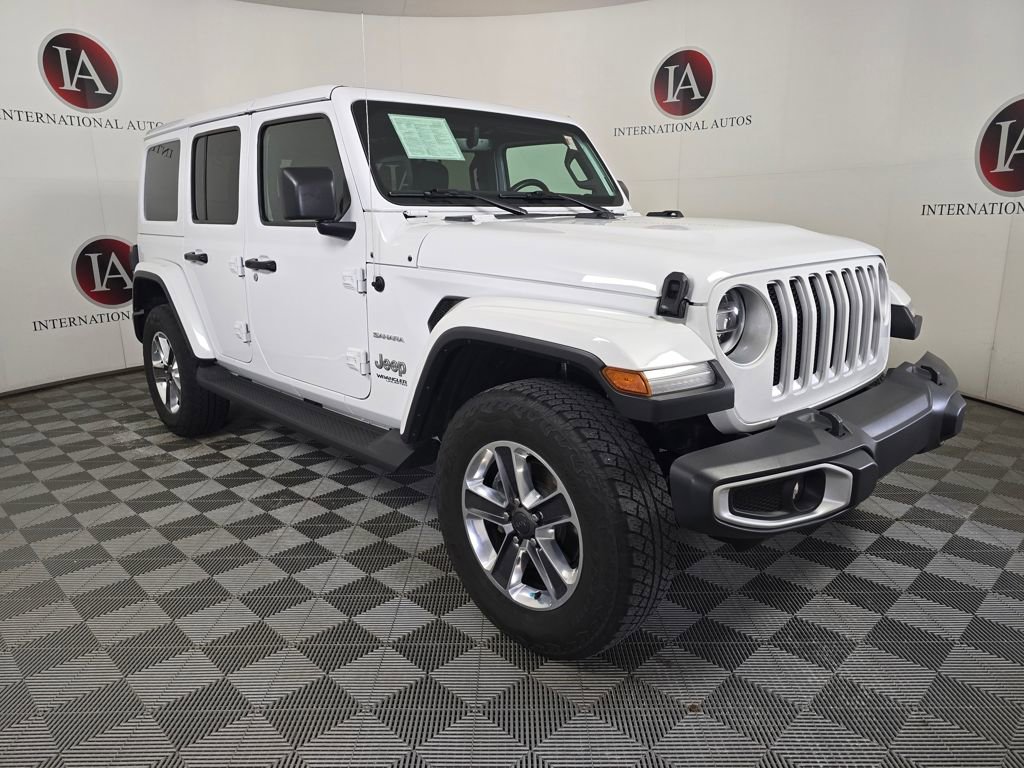 Used 2021 Jeep Wrangler Unlimited Sahara image 1