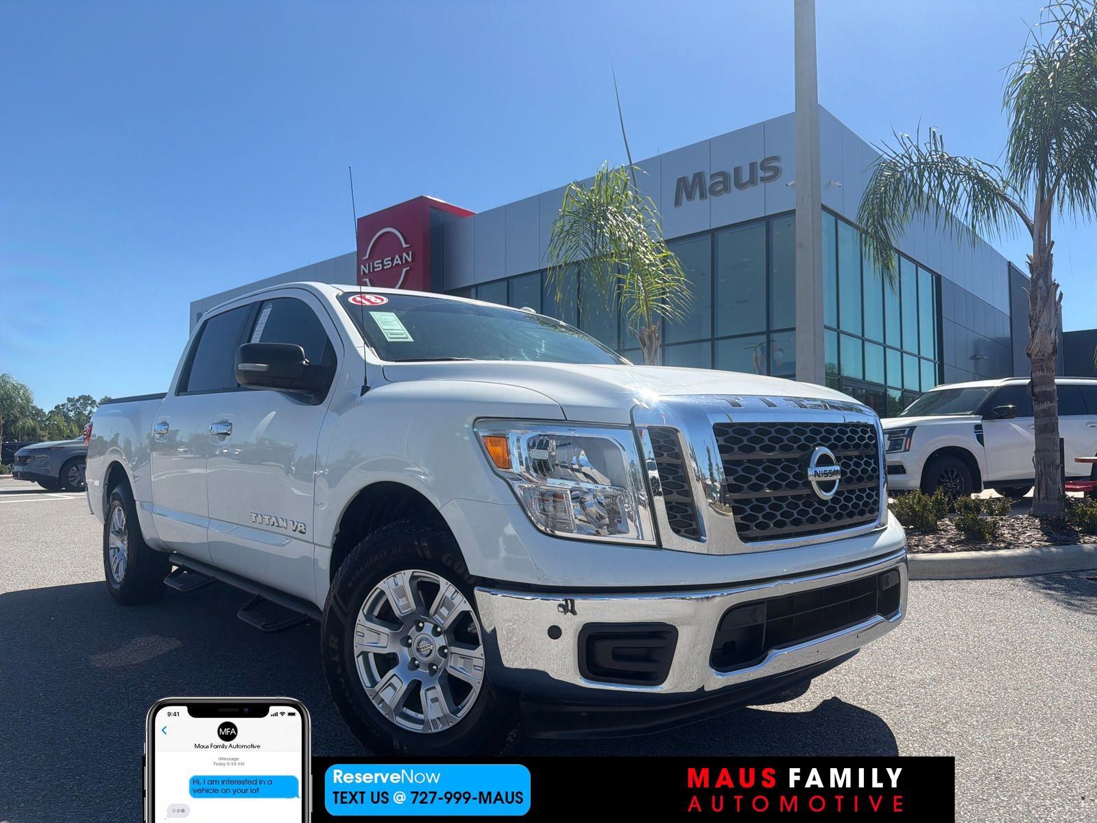 Used 2018 Nissan Titan SV w/ SV Convenience Package
