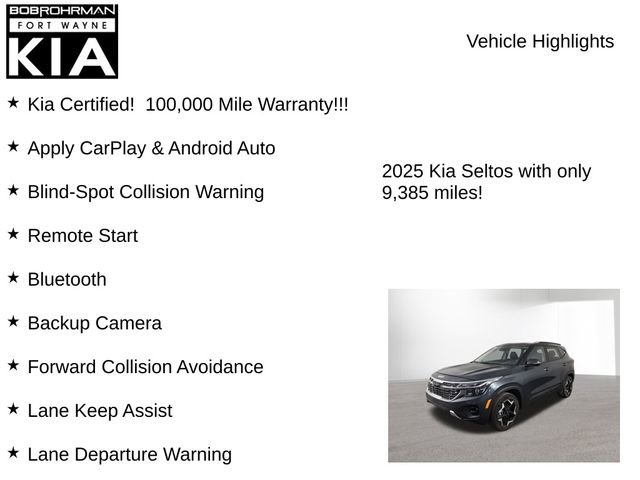 Certified 2025 Kia Seltos S image 7
