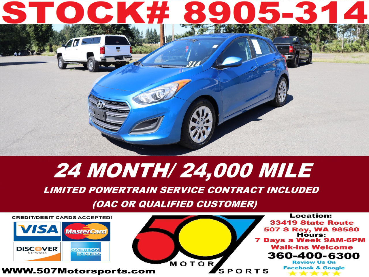 Used 2017 Hyundai Elantra GT