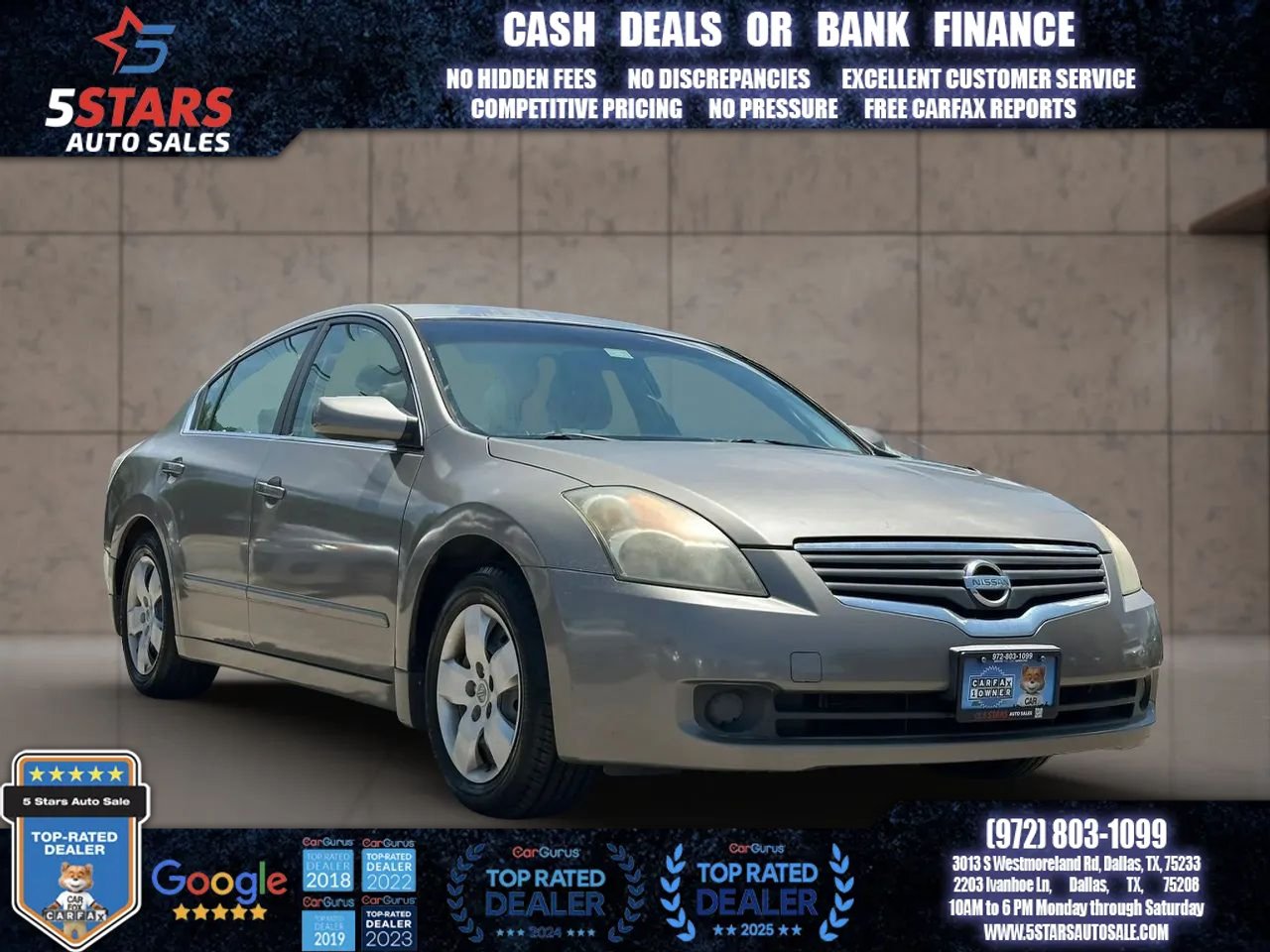 Used 2008 Nissan Altima 2.5 S w/ Convenience Pkg FWD image 1