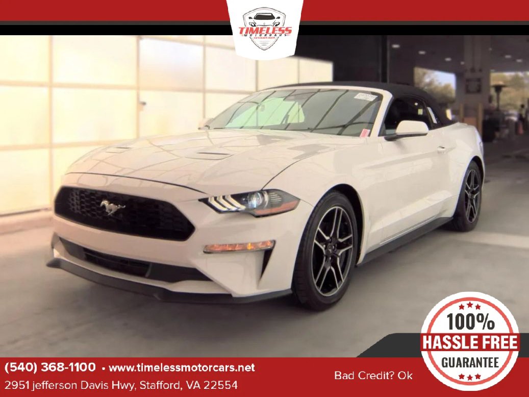 Used 2022 Ford Mustang Premium RWD video 1