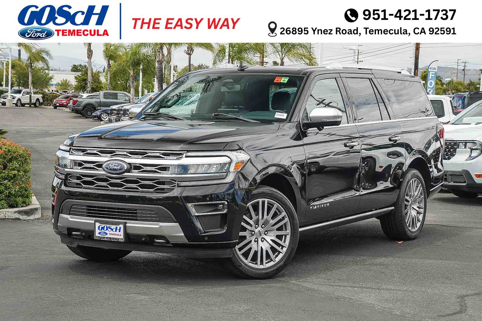 Certified 2023 Ford Expedition Max Platinum AWD/4WD image 1