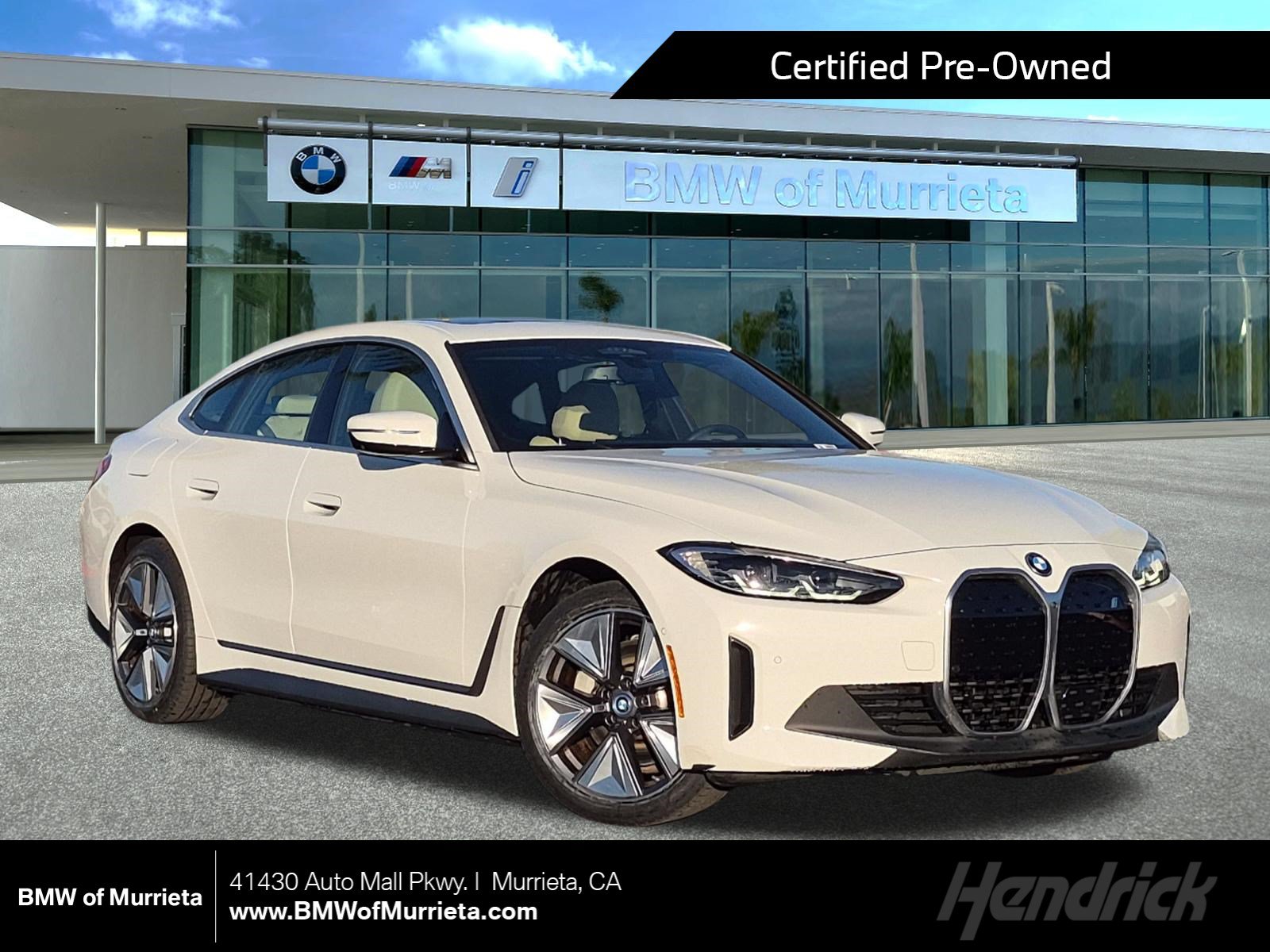 Certified 2024 BMW i4 eDrive35 w/ Premium Package RWD image 1