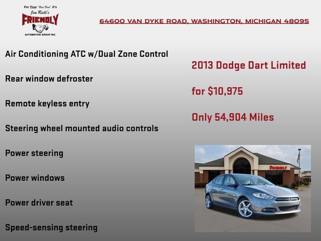 Used 2013 Dodge Dart Limited w/ Technology Group FWD image 10