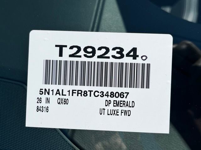 New 2026 INFINITI QX60 Luxe w/ Cargo Package image 33