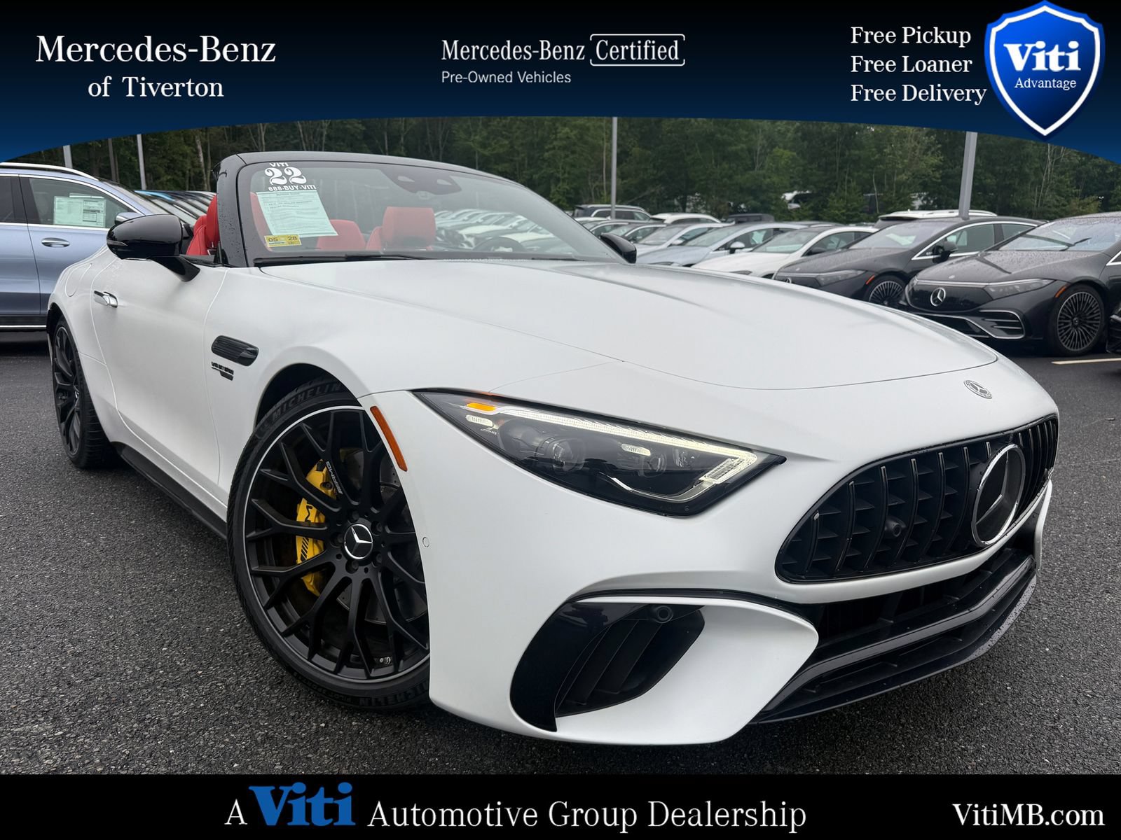 Certified 2022 Mercedes-Benz SL 55 AMG 4MATIC