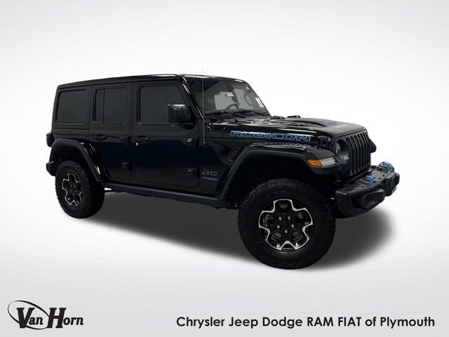 Used 2021 Jeep Wrangler Unlimited Rubicon 4xe w/ Steel Bumper Group
