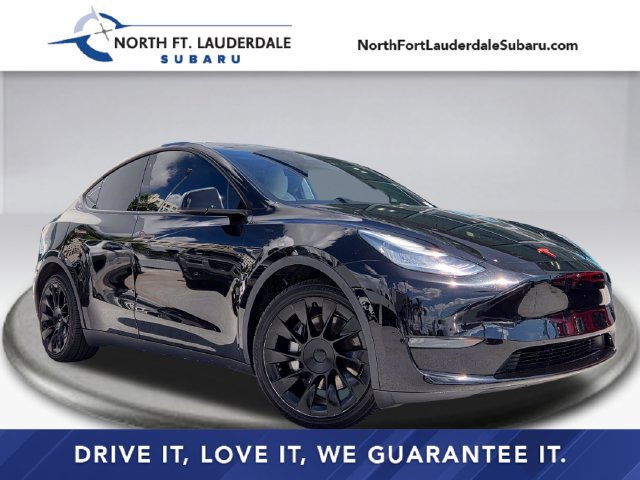 Used 2020 Tesla Model Y Long Range AWD/4WD image 1