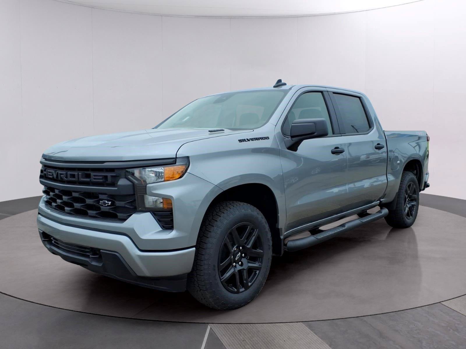 New 2026 Chevrolet Silverado 1500 Custom w/ Turbomax Blackout Package