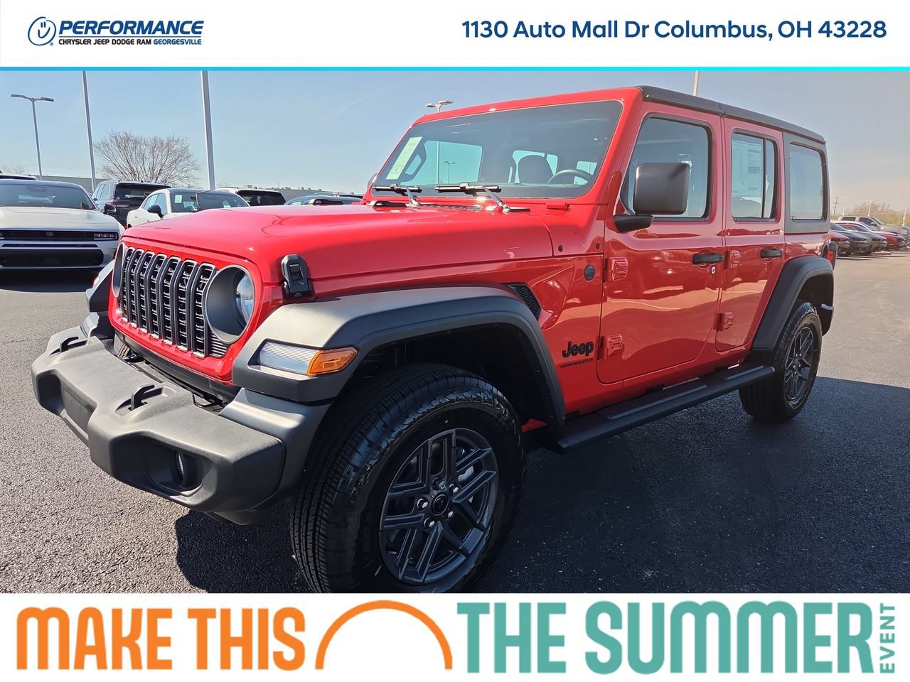 New 2026 Jeep Wrangler Unlimited Sport AWD/4WD image 3
